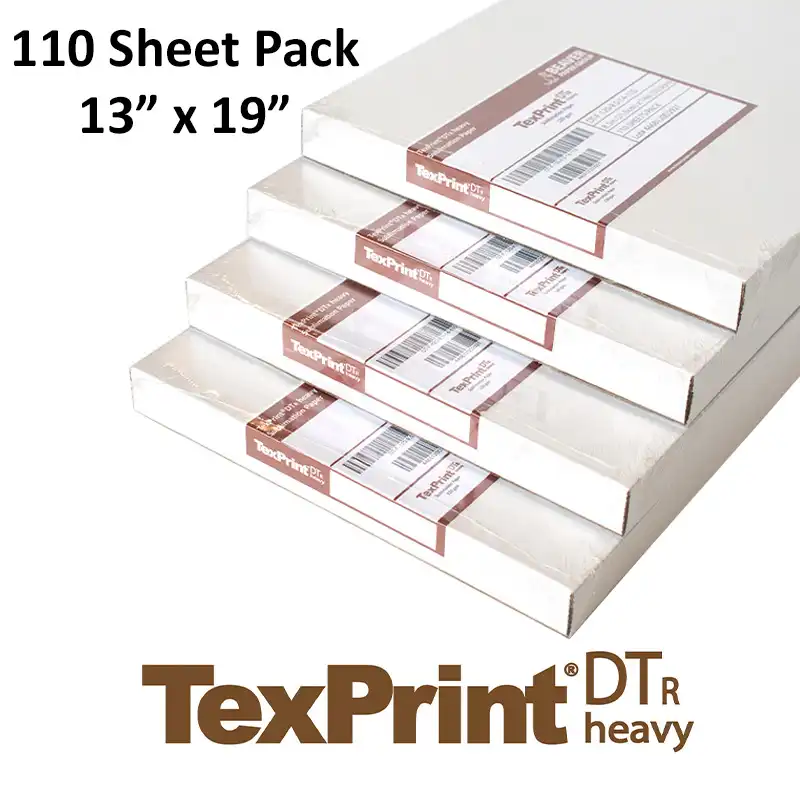 TexPrint DTR Heavy Sublimation Paper - 110 Sheets - 13" x 19"