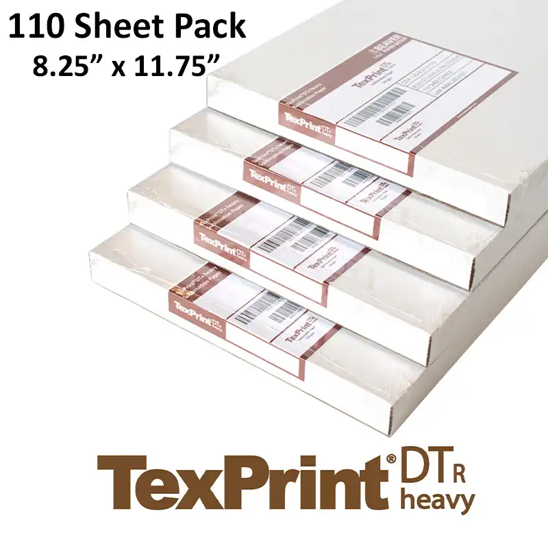 TexPrint DTR Heavy Sublimation Paper - A4:8.25" x 11.75"