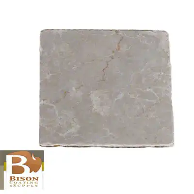 Bison Sublimation Blank Tumbled Stone Tile - 6" x 6" - Matte Natural