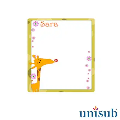 Unisub Sublimation Blank Hardboard Mini Basketball Goal - 7" x 9" - Spare Panel