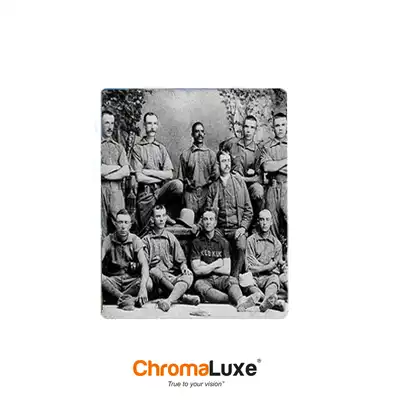 ChromaLuxe Sublimation Blank Aluminum Photo Panel - 5" x 7" - Matte Clear