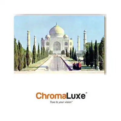 ChromaLuxe Sublimation Blank Aluminum Photo Panel - 12" x 24" - Gloss White