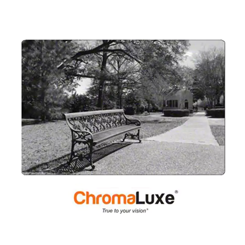 ChromaLuxe Sublimation Blank Aluminum Photo Panel - 12" x 18" - Gloss White