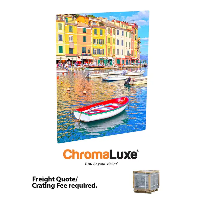 ChromaLuxe Sublimation Blank Aluminum Photo Panel - 16" x 32" - Gloss White