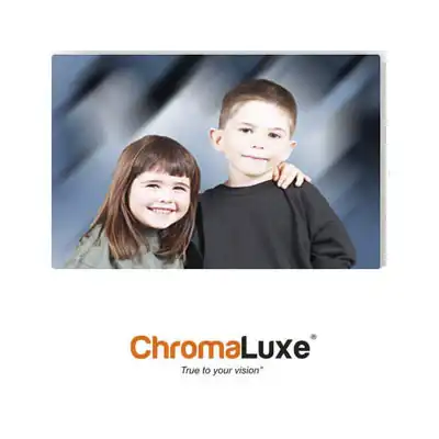 ChromaLuxe Sublimation Blank Aluminum Photo Panel - 12" x 24" - Gloss Clear