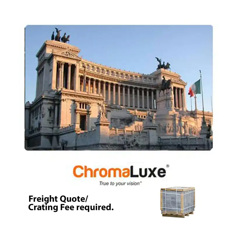 ChromaLuxe Sublimation Blank Aluminum Photo Panel - 16" x 24" - Semi-Gloss White