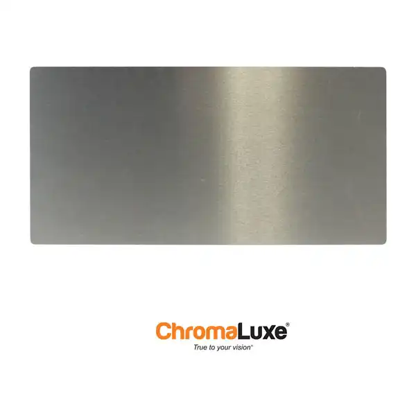 ChromaLuxe Sublimation Blank Aluminum Sheet Stock - 49" x 97" - Semi-Gloss Clear - 1-Sided