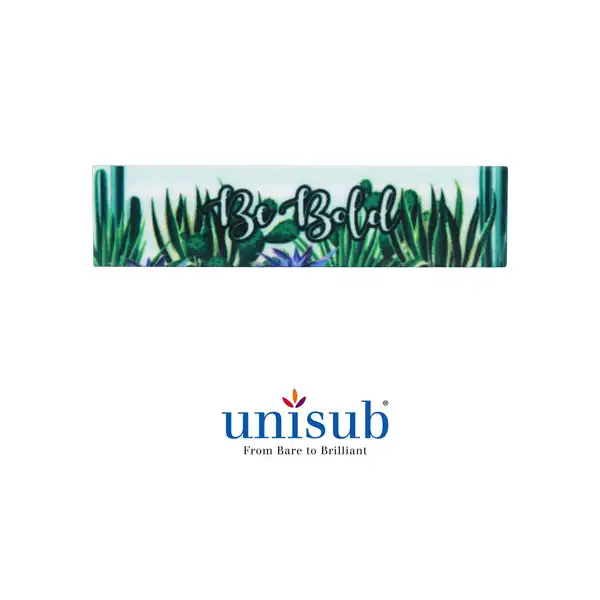 Unisub Sublimation Blank Aluminum Insert for Bezel Pendant U4806