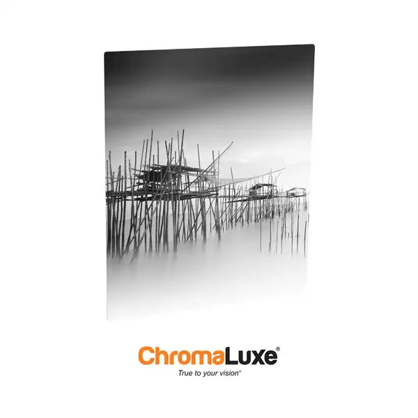 ChromaLuxe Sublimation Blank Outdoor Aluminum Photo Panel - 6"x12"- Gloss Clear