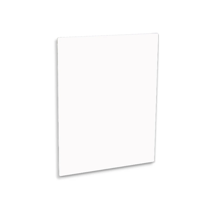 ChromaLuxe Aluminum Sheet Stock, 49" x 48.5" x .045", Textured White, 1-sided