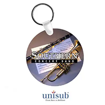 Unisub Sublimation Blank FRP Key Tag - 2.5" - Round