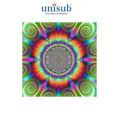 Unisub Sublimation Blank Hardboard Tile - 4.25" x 4.25"