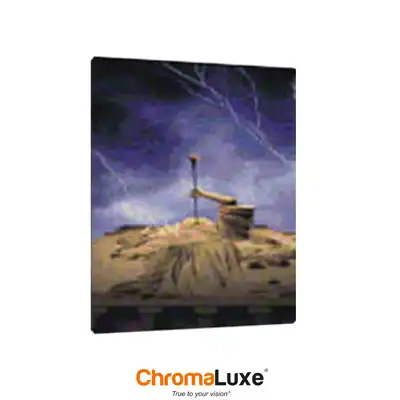 ChromaLuxe Sublimation Blank Aluminum Photo Panel - 8" x 10" - Gloss White