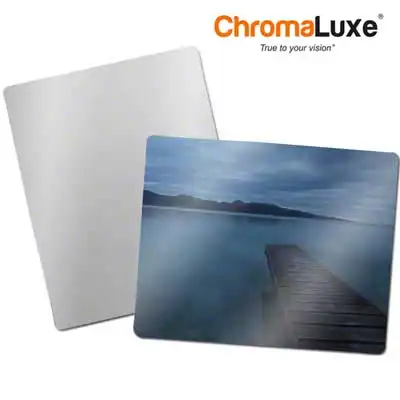 ChromaLuxe Sublimation Blank Aluminum Photo Panel - 8X10" - Gloss Clear