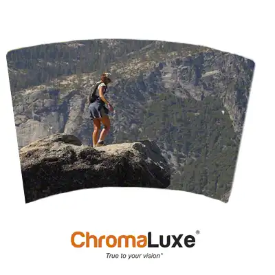 ChromaLuxe Sublimation Blank Aluminum Photo Panel - 11" x 14" - 2-Sided - Gloss White