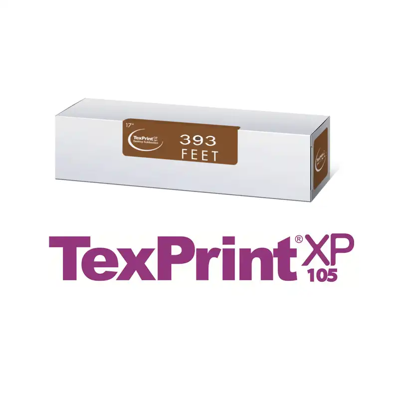 TexPrint XP105 Light Sublimation Paper - 3" Core - 36" x 393ft roll