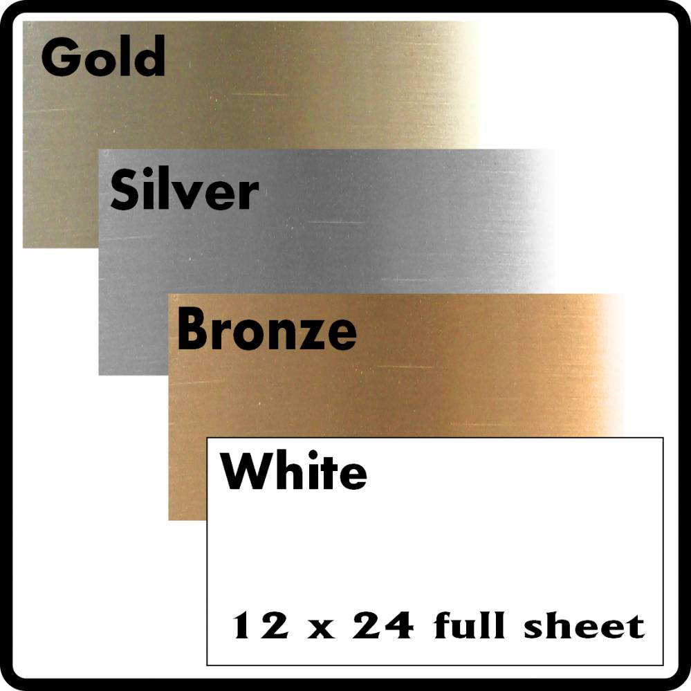 10pcs Sublimation Aluminum Alloy Metal Blanks Metal Sublimation Blank  Sheets 