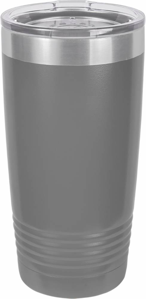 Polar Camel Ringneck Vacuum Insulated Tumbler w/Clear Lid - Glassical  Designs