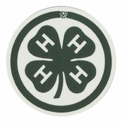 2" 4-H Club Mylar Trophy Insert