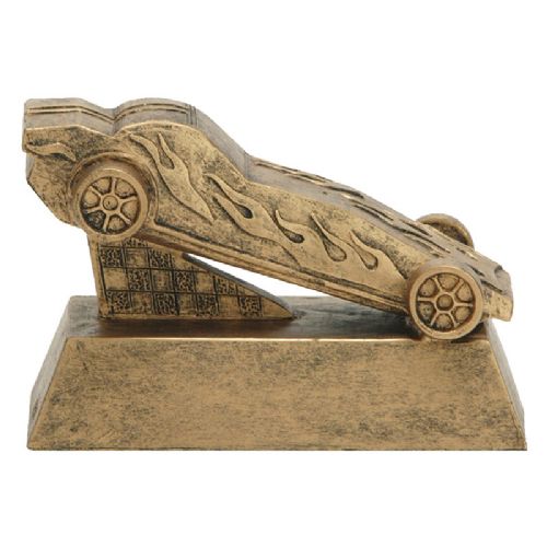 6" Pinewood Derby Gold Sport Resin Trophy Figure