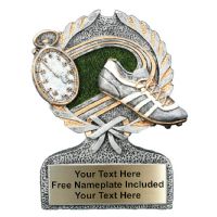5" Track Centurion Series Color Resin Trophy