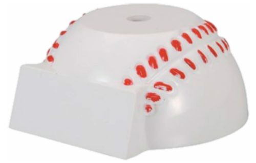 3 5/8 x 3 1/2 Weighted Synthetic Baseball Trophy Base