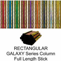 Rectangular Galaxy Trophy Column Full 45" Stick