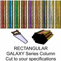 Rectangular Galaxy Trophy Column - Cut to Length