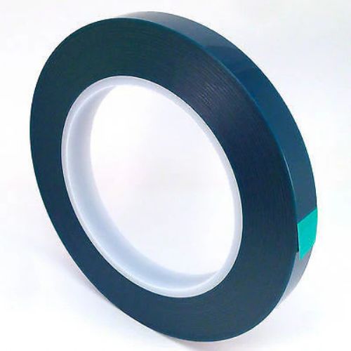 Green Heat Transfer Application Tape - 1/2" x 72 Yards - 3" Plastic Core