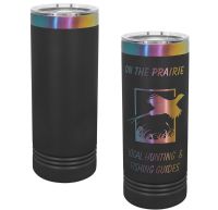 Black/Prism 22oz Polar Camel ION-Plated Skinny Vacuum Insulated Tumbler