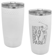 Golf Ball 20oz Polar Camel Vacuum Insulated Tumbler with Slider Lid