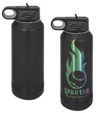 Black/Prism 32oz Polar Camel ION-Plated Vacuum Insulated Water Bottle