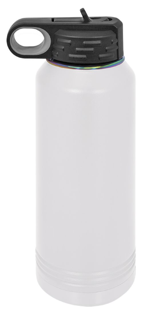 White/Prism 32oz Polar Camel ION-Plated Vacuum Insulated Water Bottle