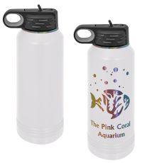 White/Prism 32oz Polar Camel ION-Plated Vacuum Insulated Water Bottle