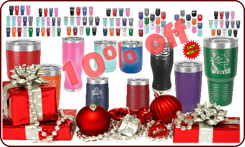 Click to shop 10% off Polar Camel Tumblers Polar Camel Tumblers and Accessories