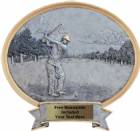 Golf Male - Legend Series Resin Award 8 1/2