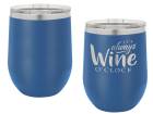 12 oz. Polar Camel Insulated Stemless Wine Tumbler with Clear Lid – Deans KC